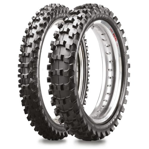Treno gomme Maxxis M7332 ant. 80/100-21 M7332 post. 100/90-19